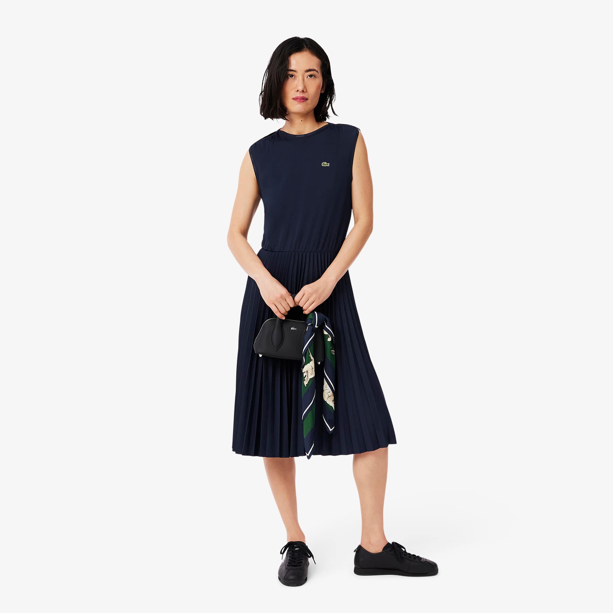 Women's Sleeveless Pleated Dress - Dresses - New In 2025