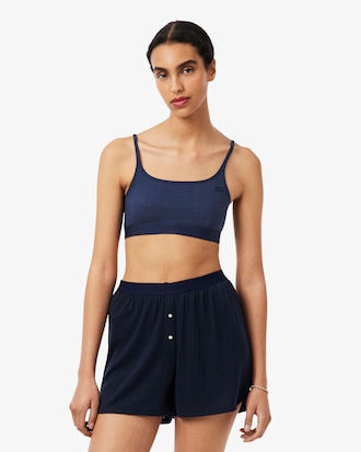 Logo Pointelle Bralette