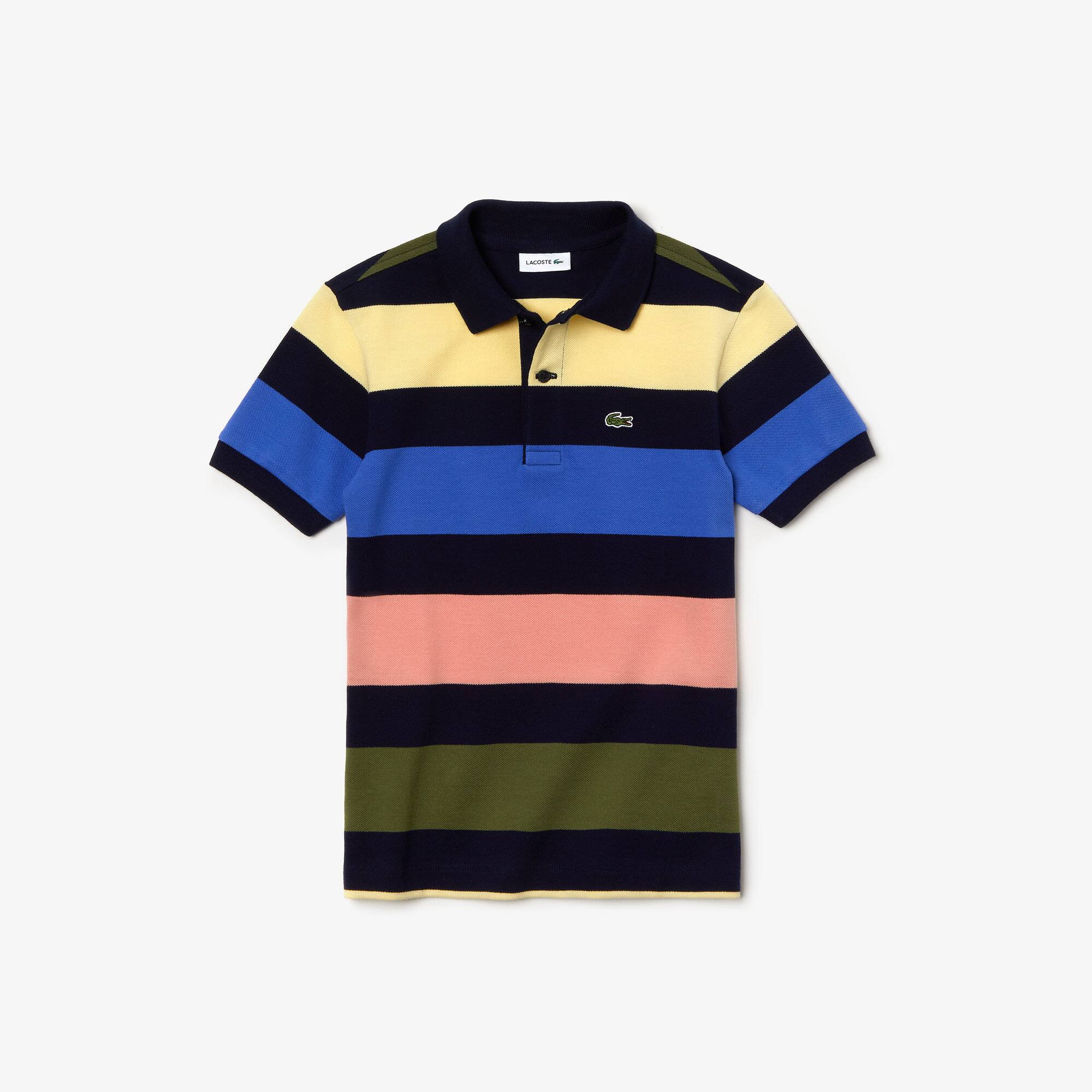 Coloridas A Polo Para En Rayas Niño De Piqué Algodón thxdQrsC