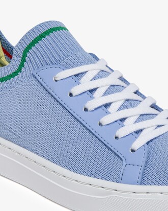 Juniors' La Piqu&eacute;e Textile Colour Collar Trainers