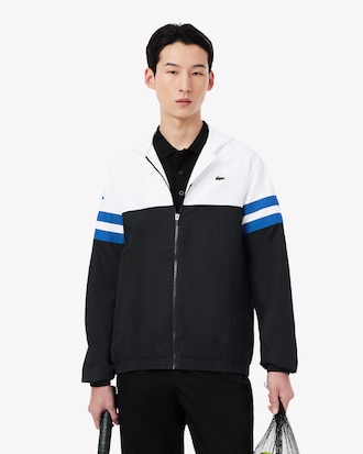 Men's Tennis Water-Repellent Hooded Jacket