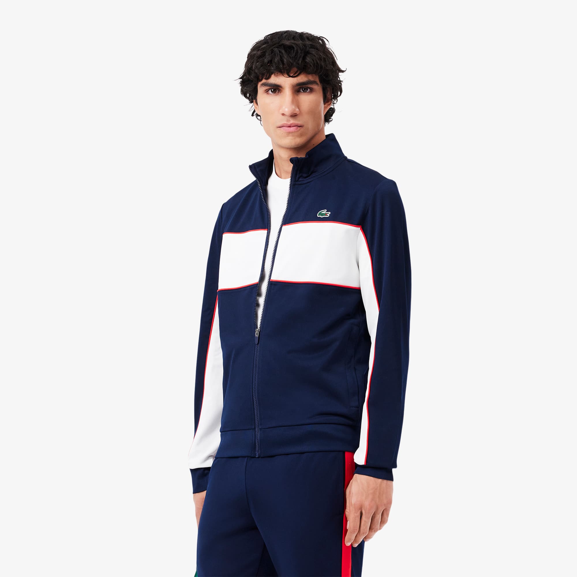 Men's Branded Zip-Up Sweatshirt - Sweaters & Sweatshirts - New In