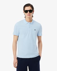 Men's Regular Fit Long Sleeve Cotton Blend Polo