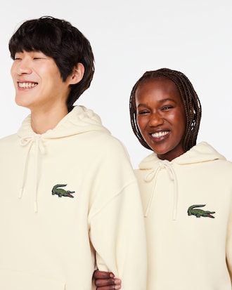 Unisex Loose Fit Fleece Hoodie