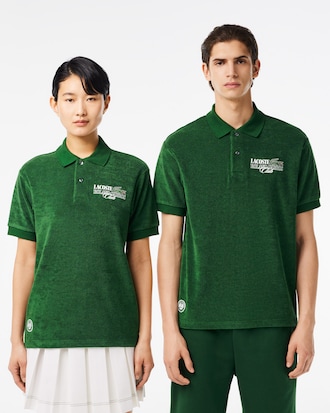 Unisex Relaxed Fit Roland-Garros Edition Terry Polo