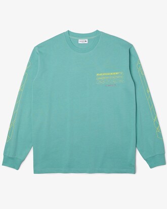 Men&rsquo;s Loose Fit Cotton Jersey Long Sleeve T-Shirt