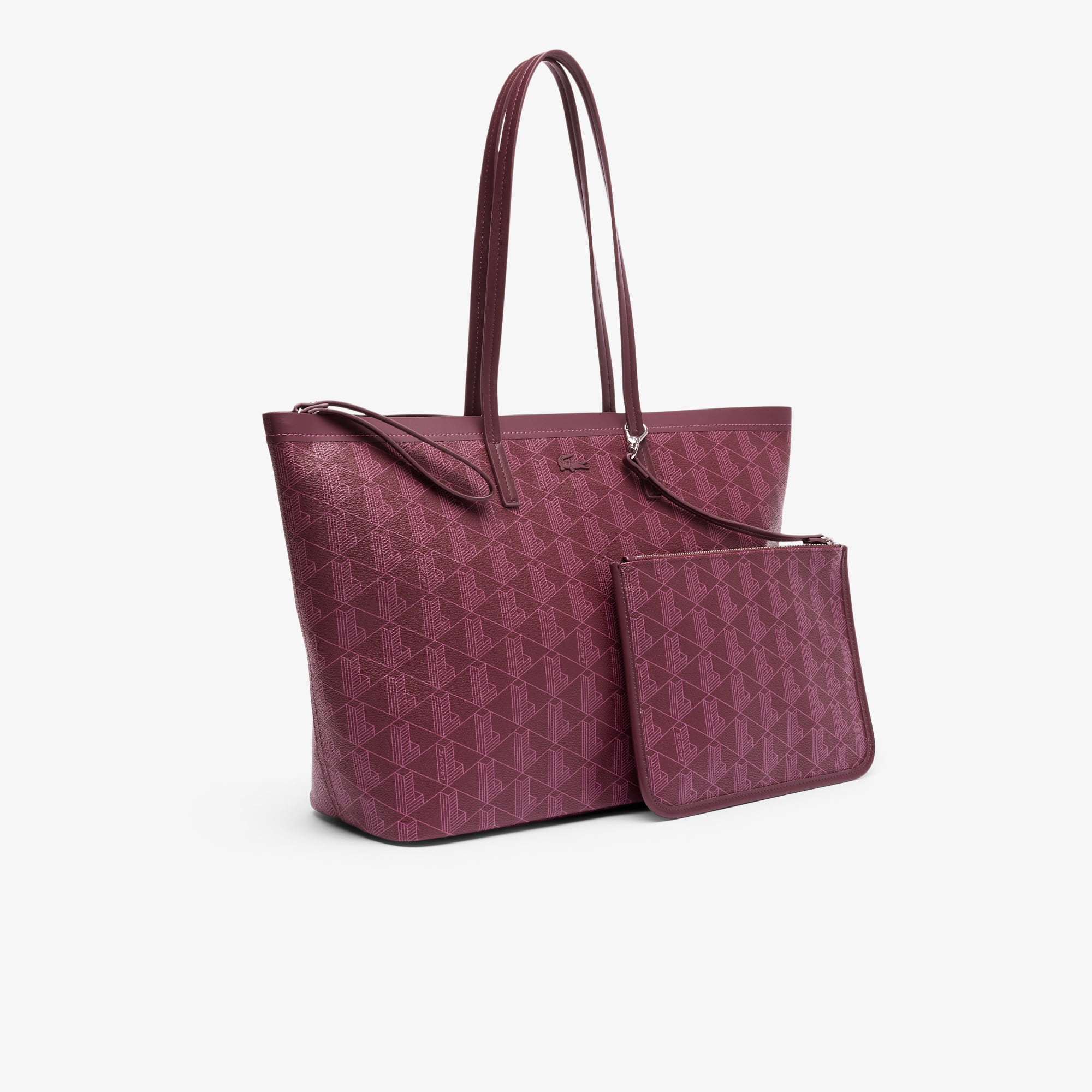 Women's Zely Grained Tote & Pouch - Bags - New In 2025 | Lacoste
