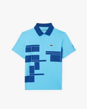 Kids' Lacoste Tennis x Novak Djokovic Piqué Polo