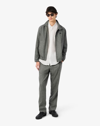 Camisa de lino de corte regular para hombre