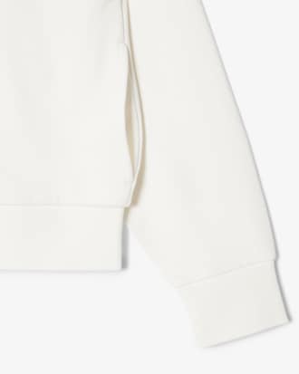 Relaxed Fit Zipped Badge Sweatshirt