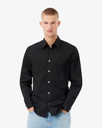 Camisa Para Hombre Slim Fit De Popel&iacute;n El&aacute;stico