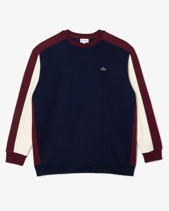 Men's Big Fit Colorblock Sweatshirt