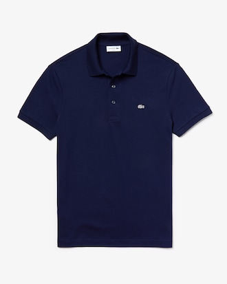 Men's Slim Fit Stretch Mini Piqué Polo