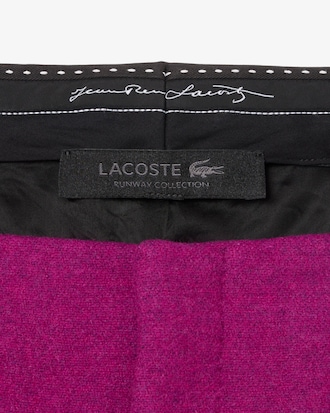 Runway Slub Wool Wide Fit Tailored Pants