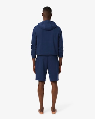 Men's Straight Fit Fleece Loungewear Shorts
