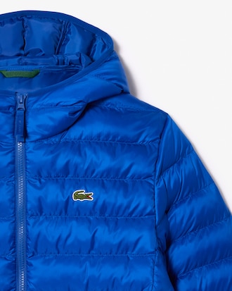 Men's Quilted Hooded Puffer Jacket