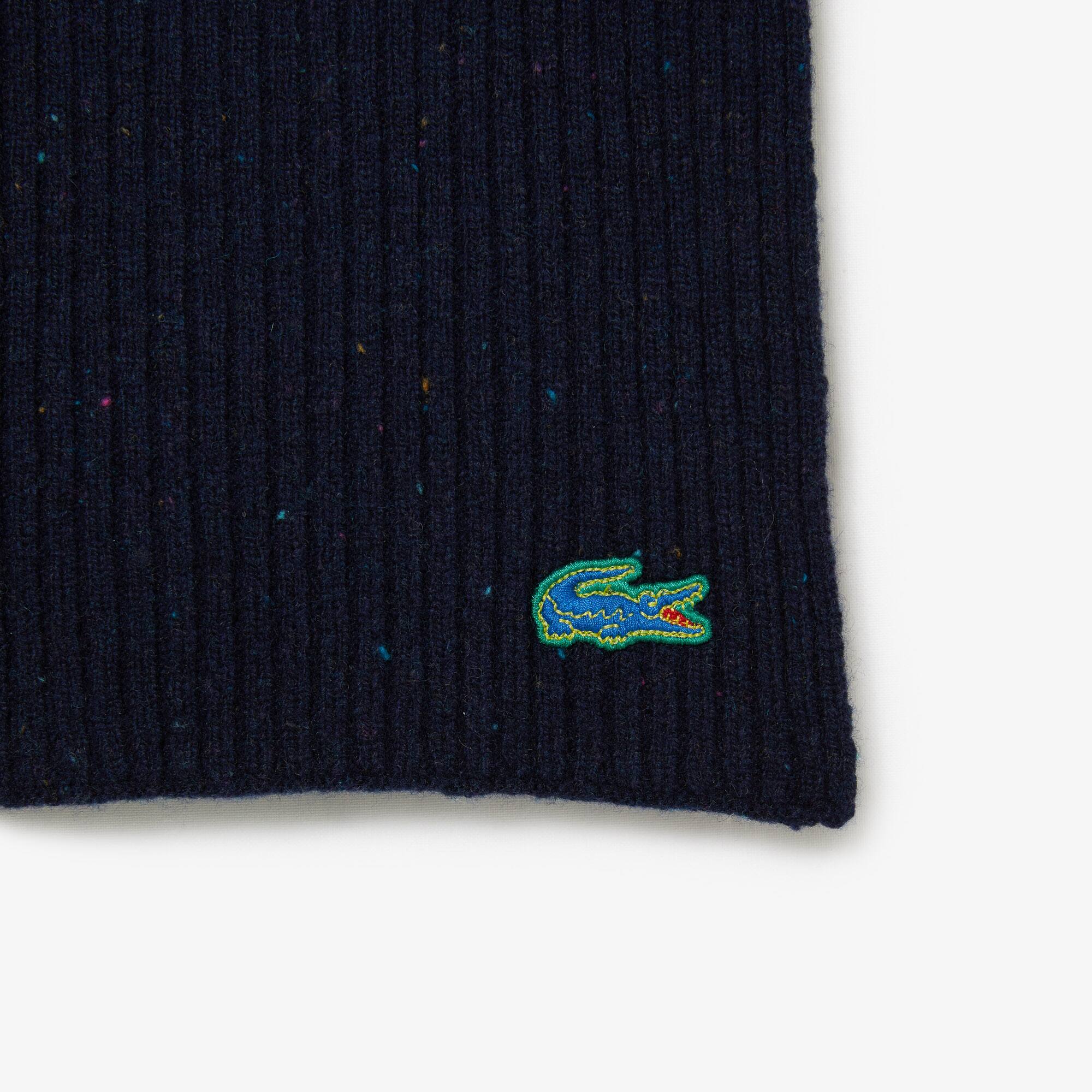 lacoste scarf and gloves