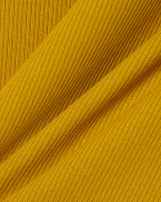 Playera de Corte Slim de Algod&oacute;n Acanalado para Mujer
