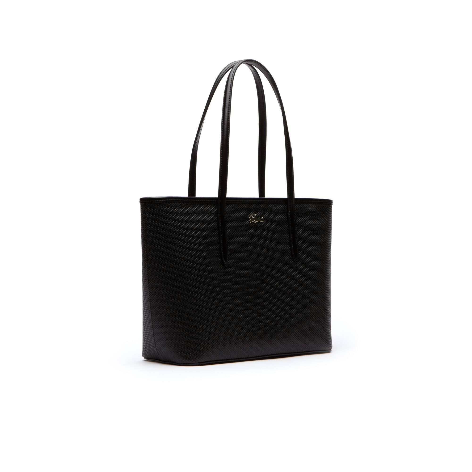 Women S Chantaco Zippered Piqué Leather Tote Bag Women S Chantaco Zippered Piqué Leather Tote Bag
