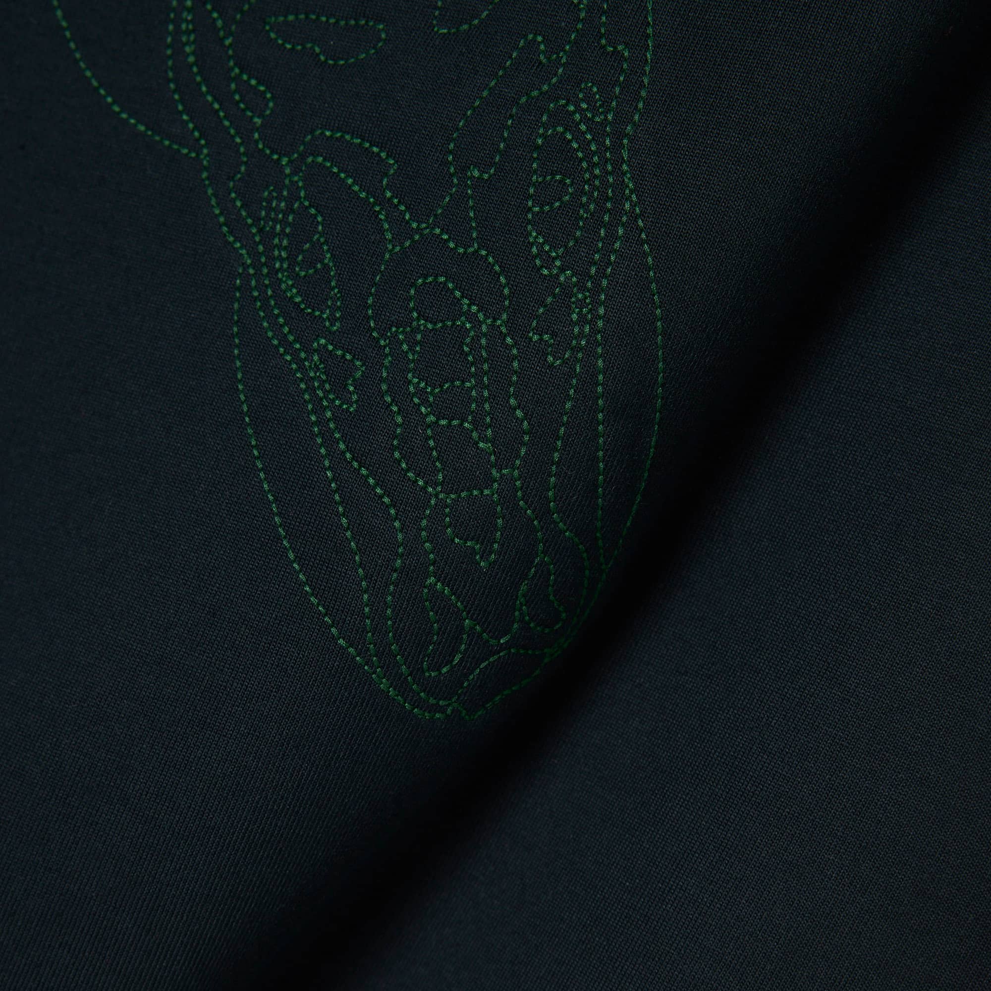 Runway Embroidered Crocodile T-shirt