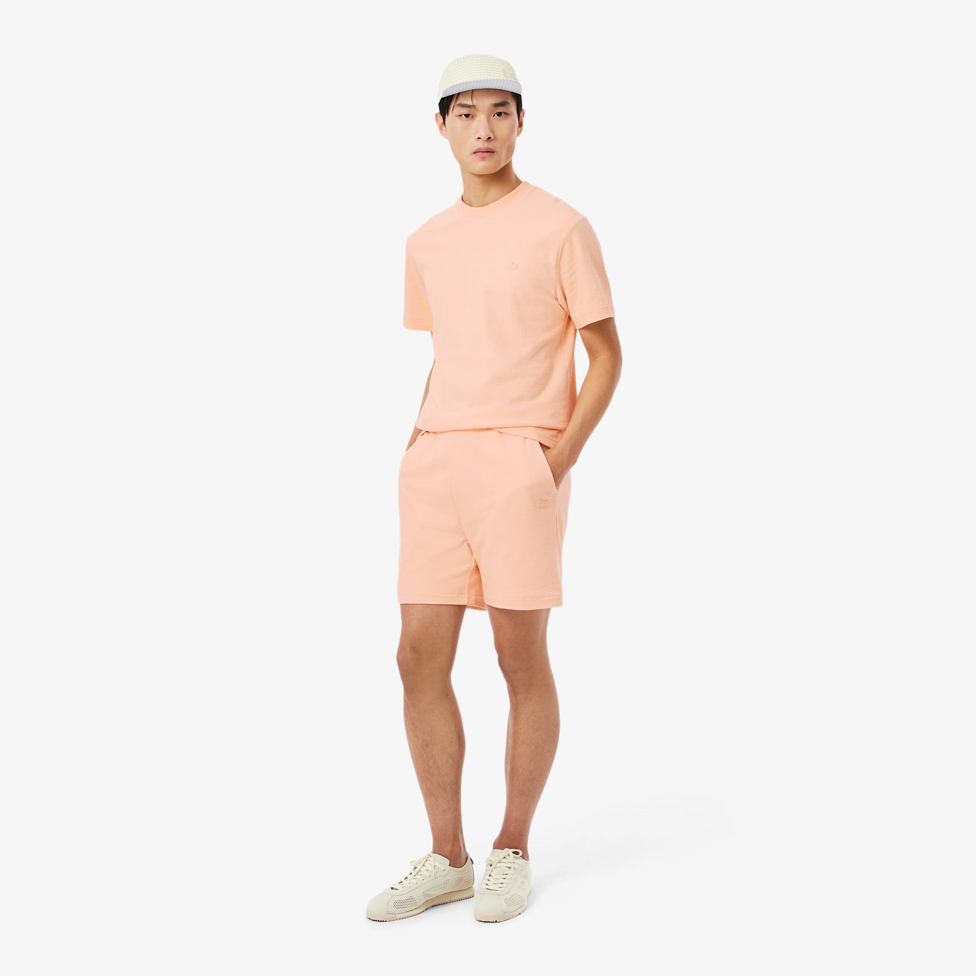 Textured Jersey Shorts - Shorts & Swim - New In 2026 | Lacoste