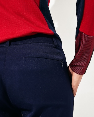 Pantalón Lacoste SPORT para Golf en gabardina técnica para mujer