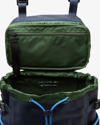 Sac à dos Lacoste x Théo Curin en toile technique