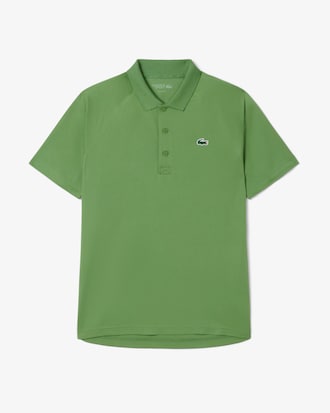 Polo homme Lacoste Sport en tissu r&eacute;sistant et respirant