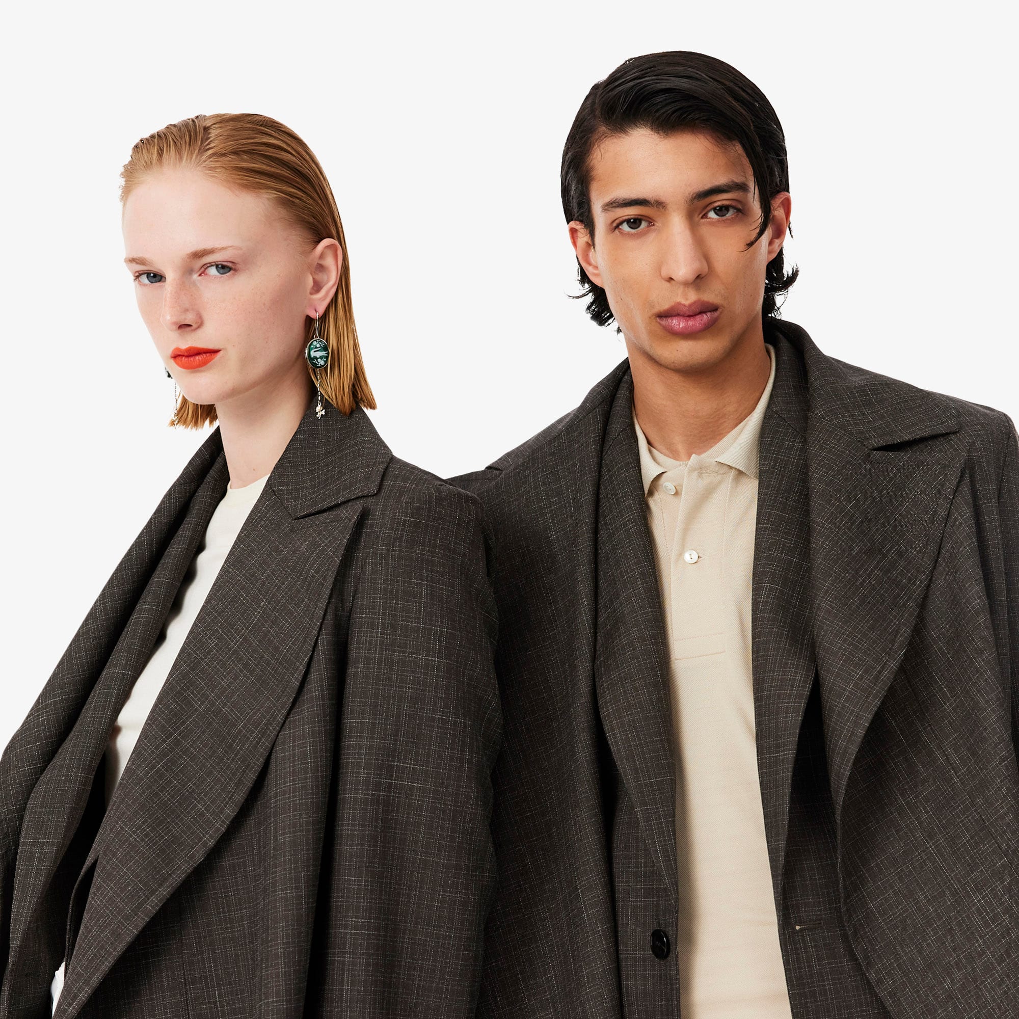 Runway Wrap Collar Wool Trench Coat - Jackets & Coats - New In