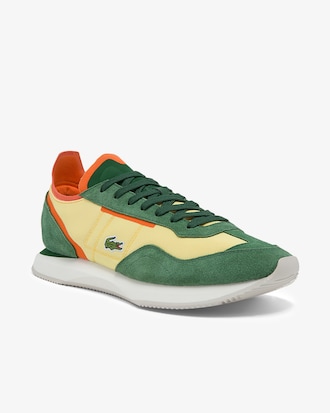 Men's Match Break Textile and Suede Sneakers
