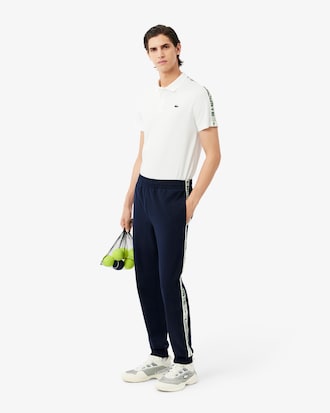 Pantalones Deportivos De Tenis Con Rayas 