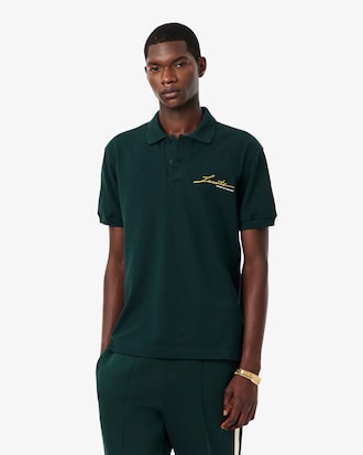 Classic Fit French Made Piqu&eacute; Polo Shirt