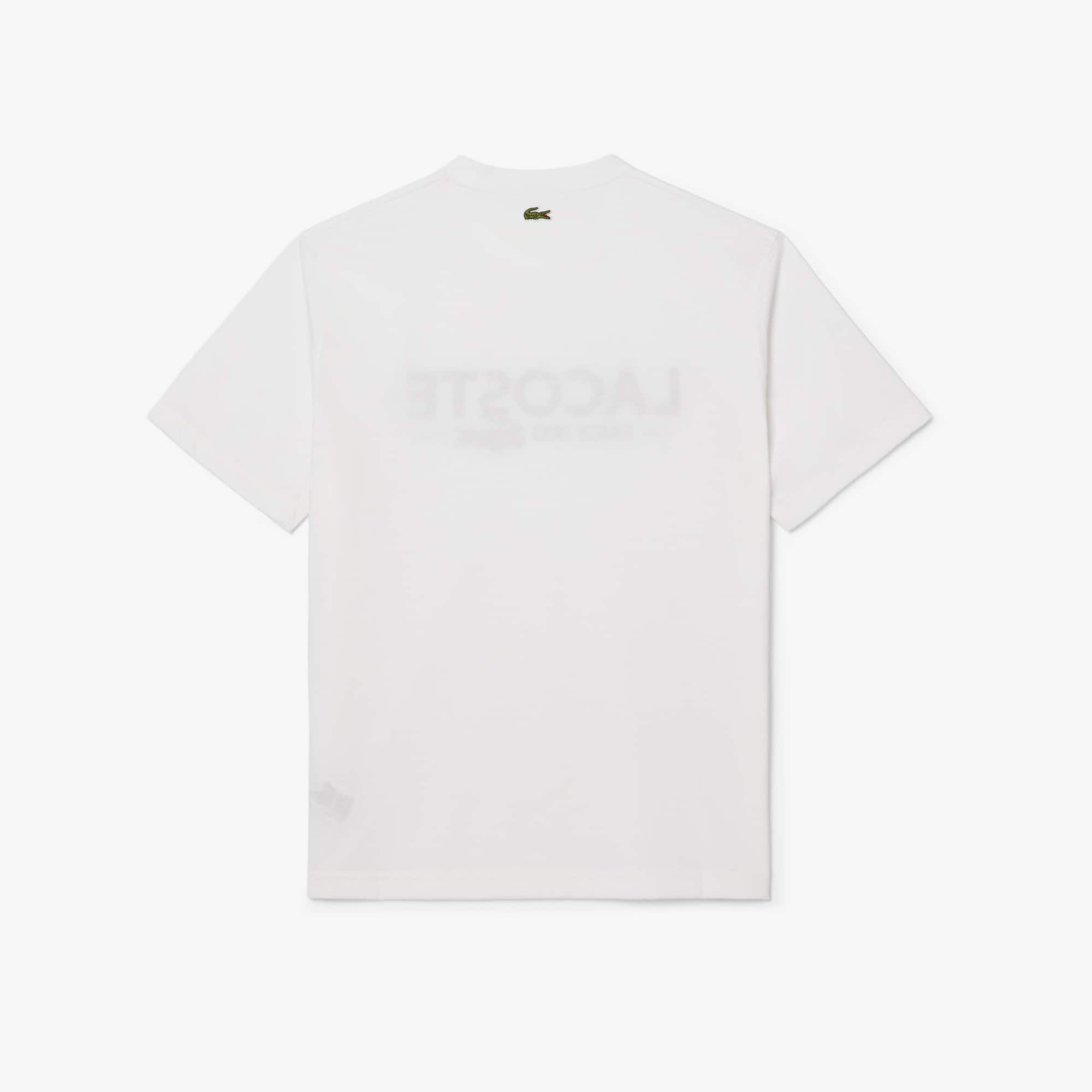 Men's Printed Cotton T-Shirt - T-shirts - New In 2026 | Lacoste