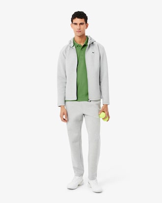 Polo homme Lacoste Sport en tissu r&eacute;sistant et respirant