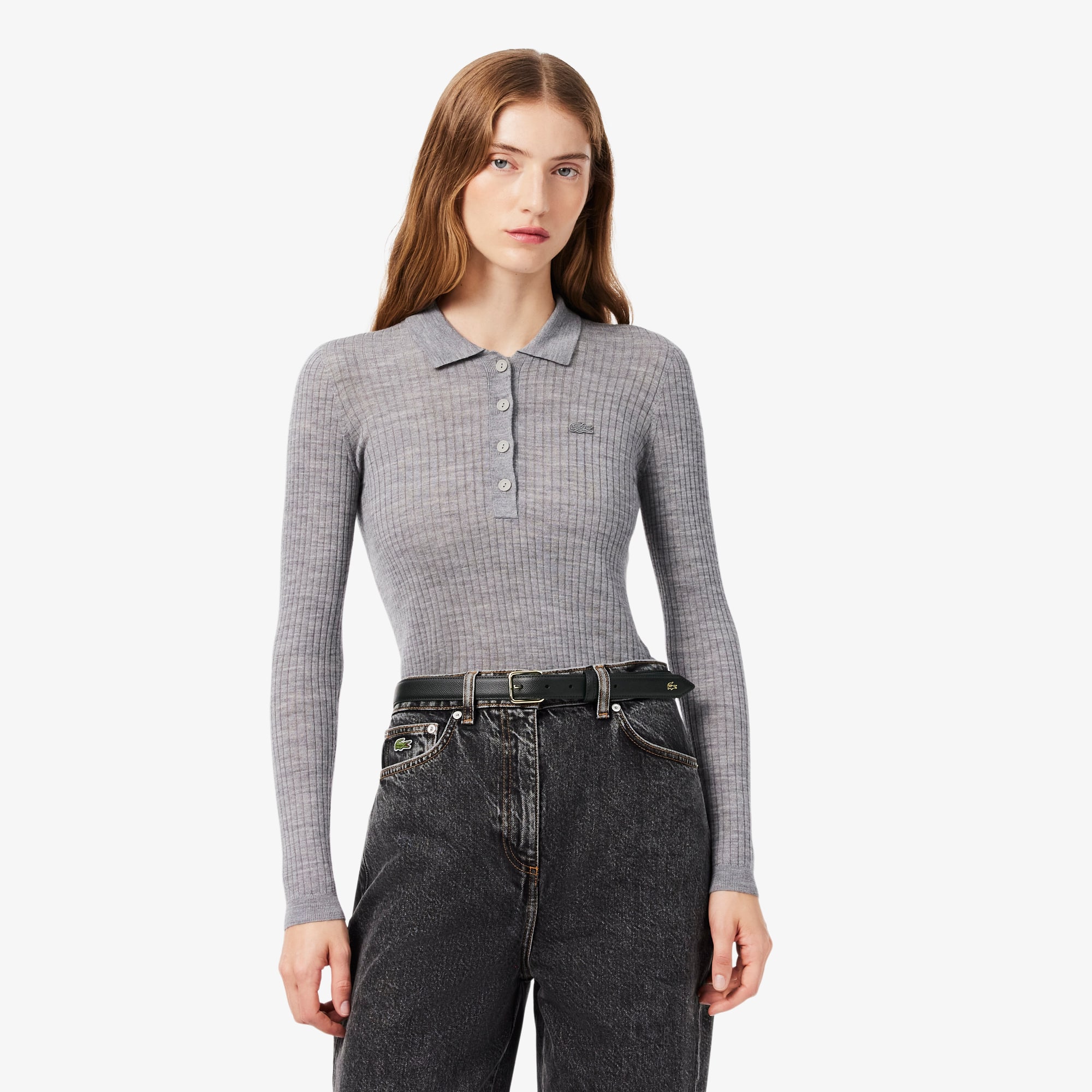 Champs-Élysées Embossed Leather Belt