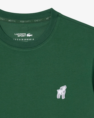 Unisex Lacoste x Novak Djokovic The GOAT T-Shirt