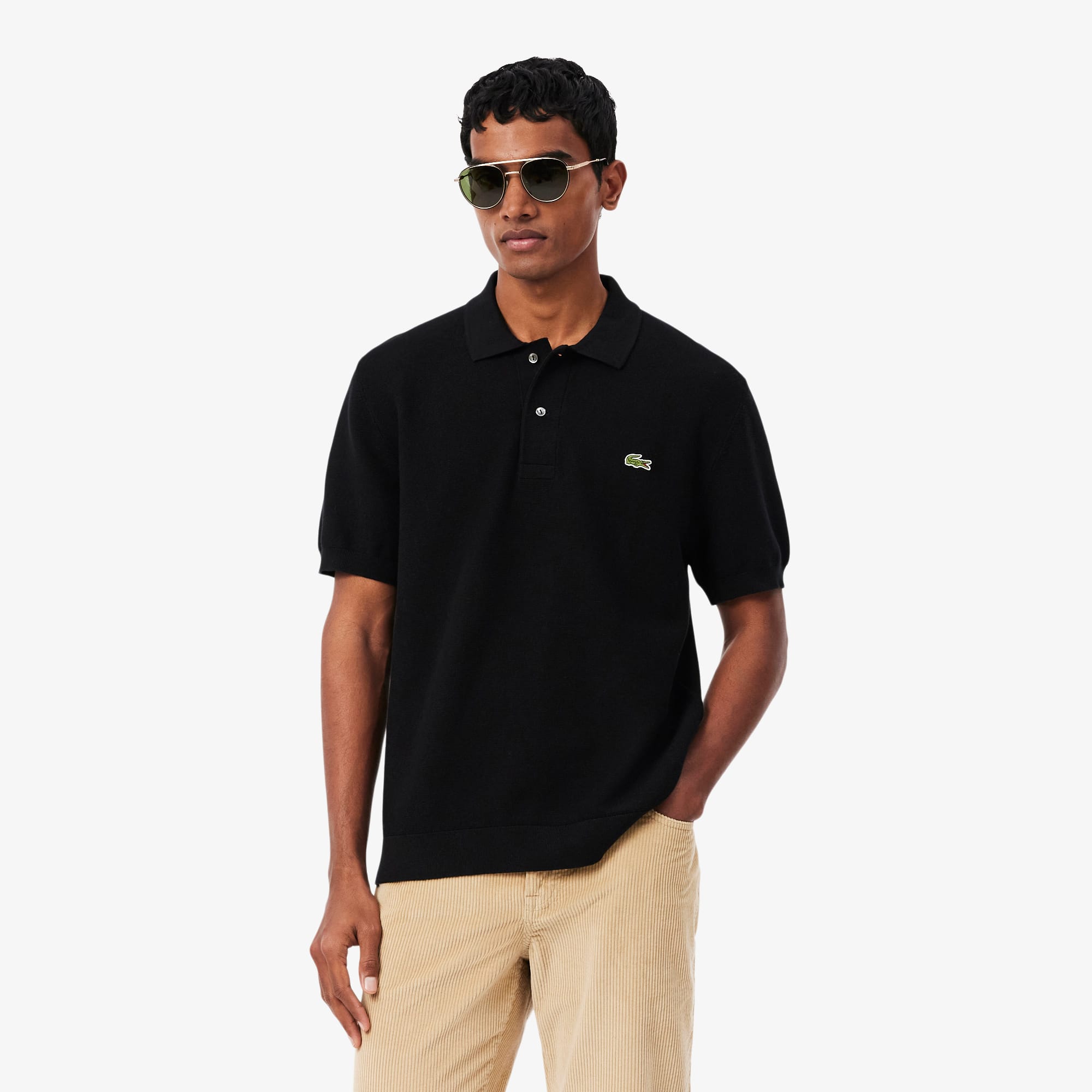 Classic Fit Knitted Polo - Sweaters & Sweatshirts - New In 2026