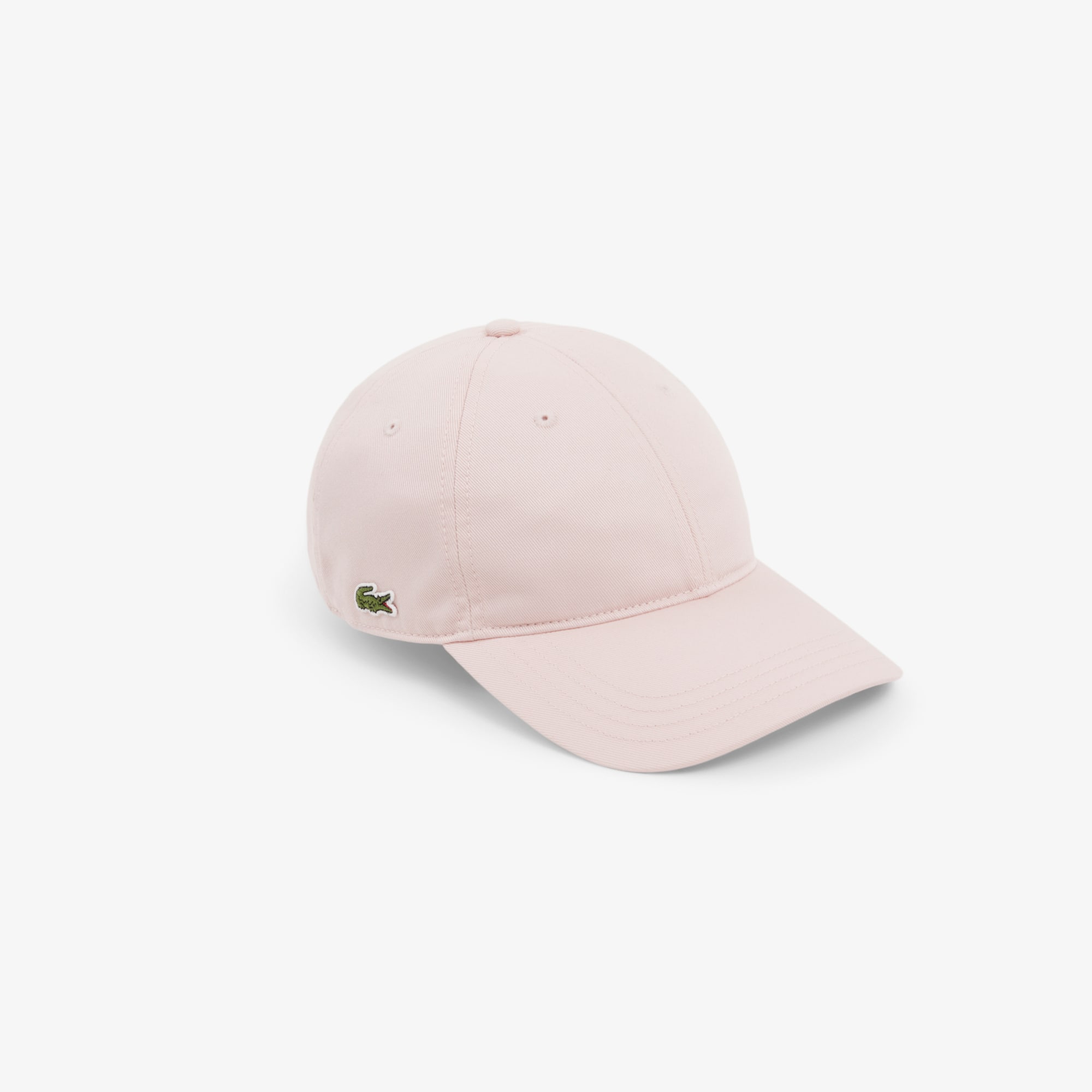 Lacoste Unisex Cotton Twill Cap - One Size In Pink