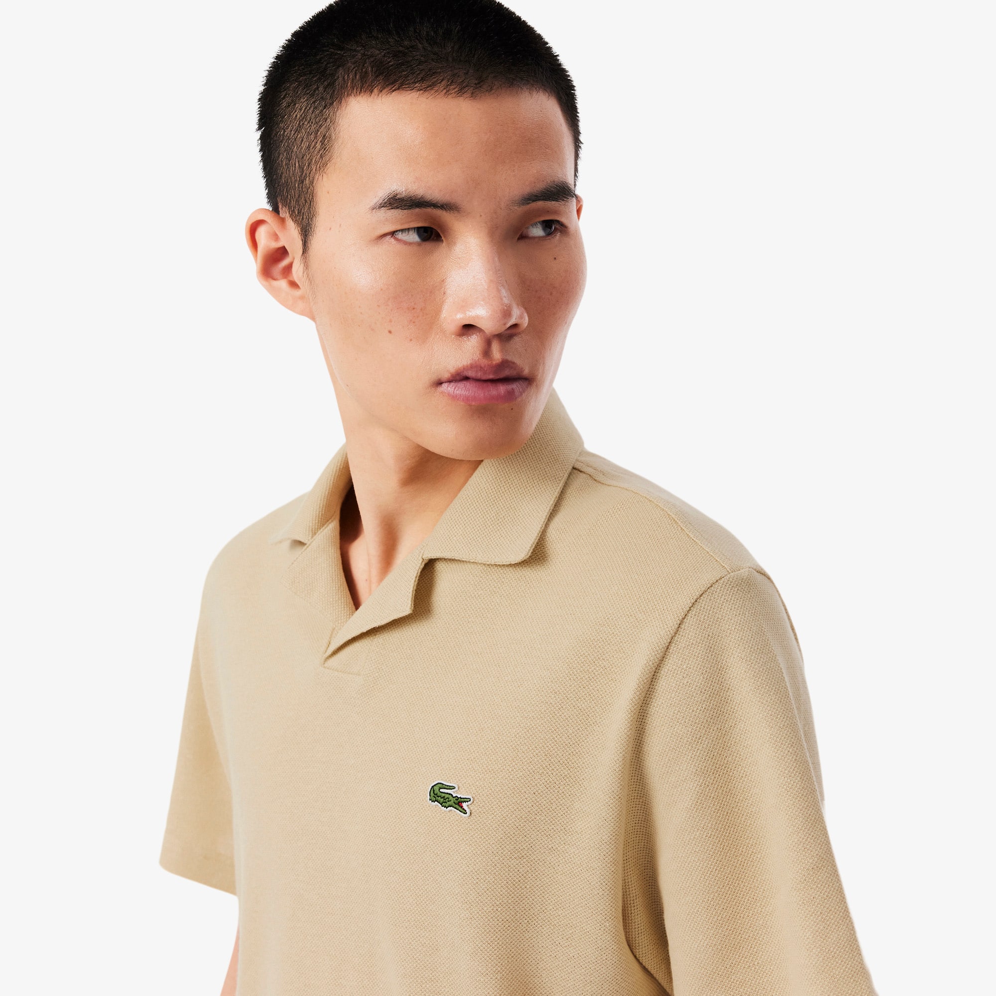 Classic Fit Cotton-Linen Polo