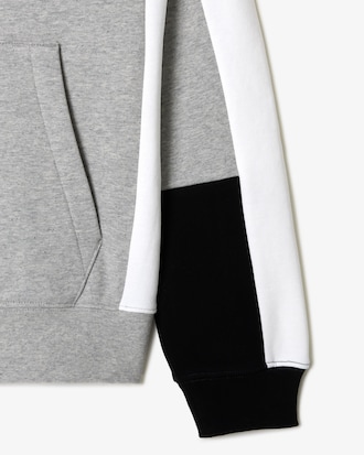 Men's Zip-Up Colorblock Hoodie