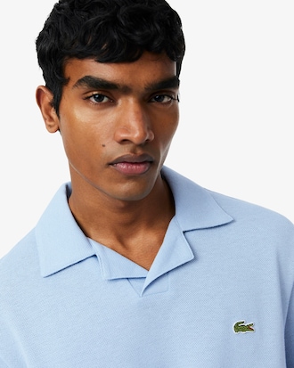 Classic Fit Cotton-Linen Polo