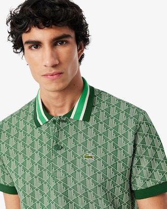 Men's Classic Fit Monogram Polo