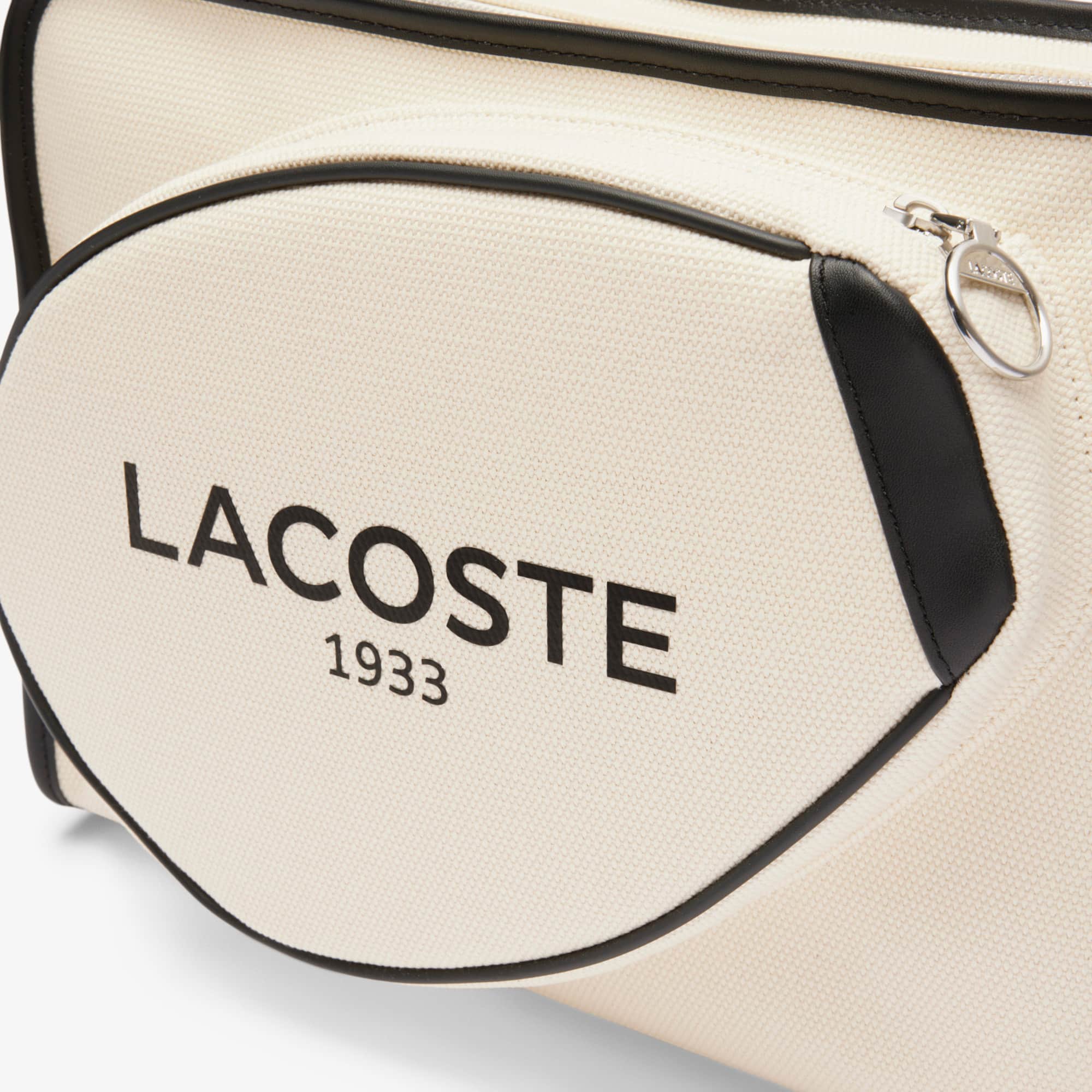 LACOSTE◆ Heritage Canvas Tote Crossbag【 残りわずか】 Lacoste Heritage Cotton Canvas Tote S Natural Tan | Rustan's
