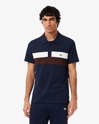 Men's Regular Fit Colorblock Petit Piqué Polo