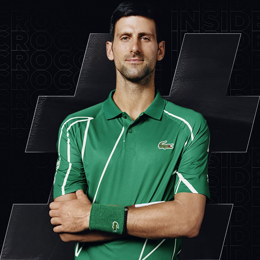 Polo Lacoste SPORT x Novak Djokovic respirable para hombre ...