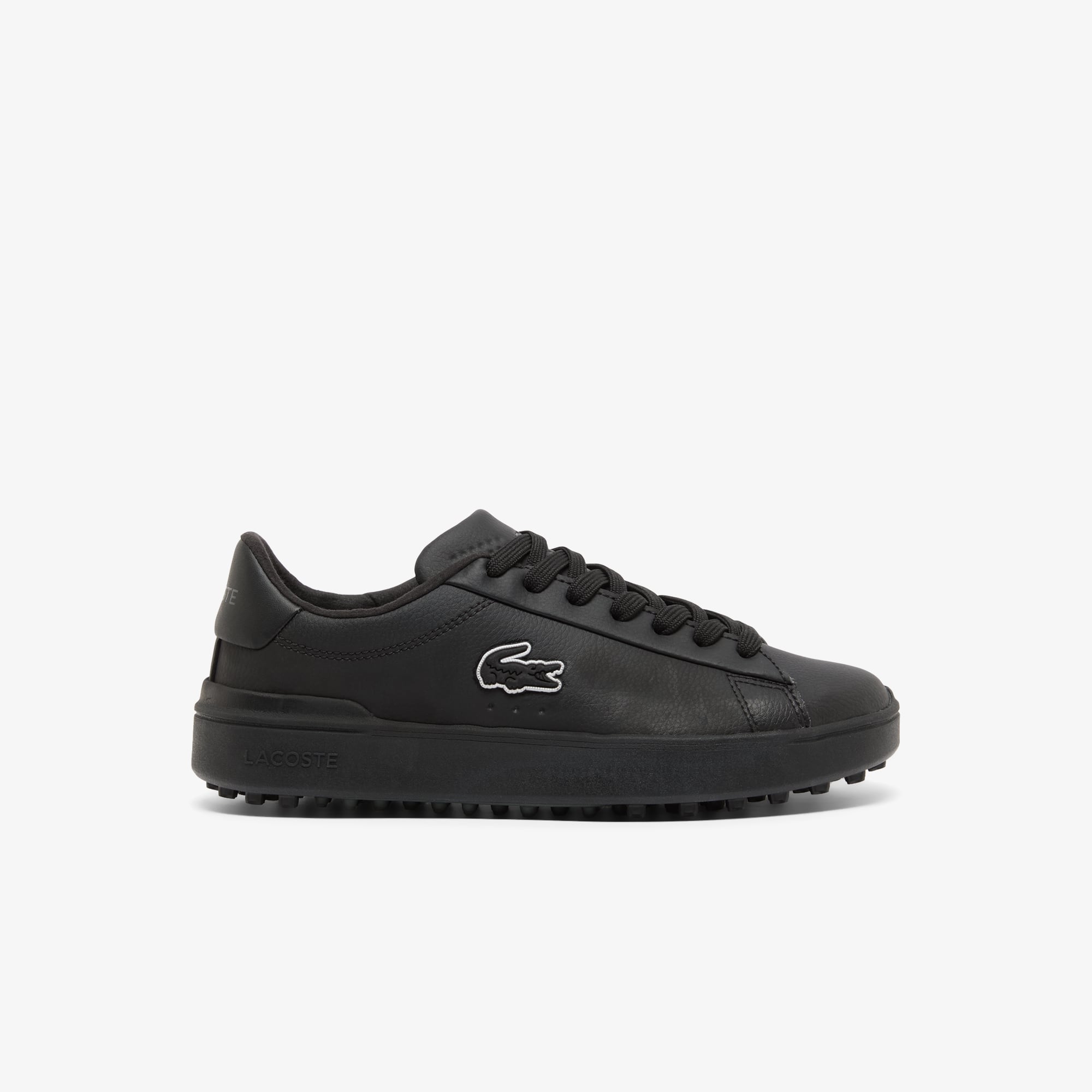 Lacoste Women's Carnaby Golf Leather Golf Shoes - 9 In Black