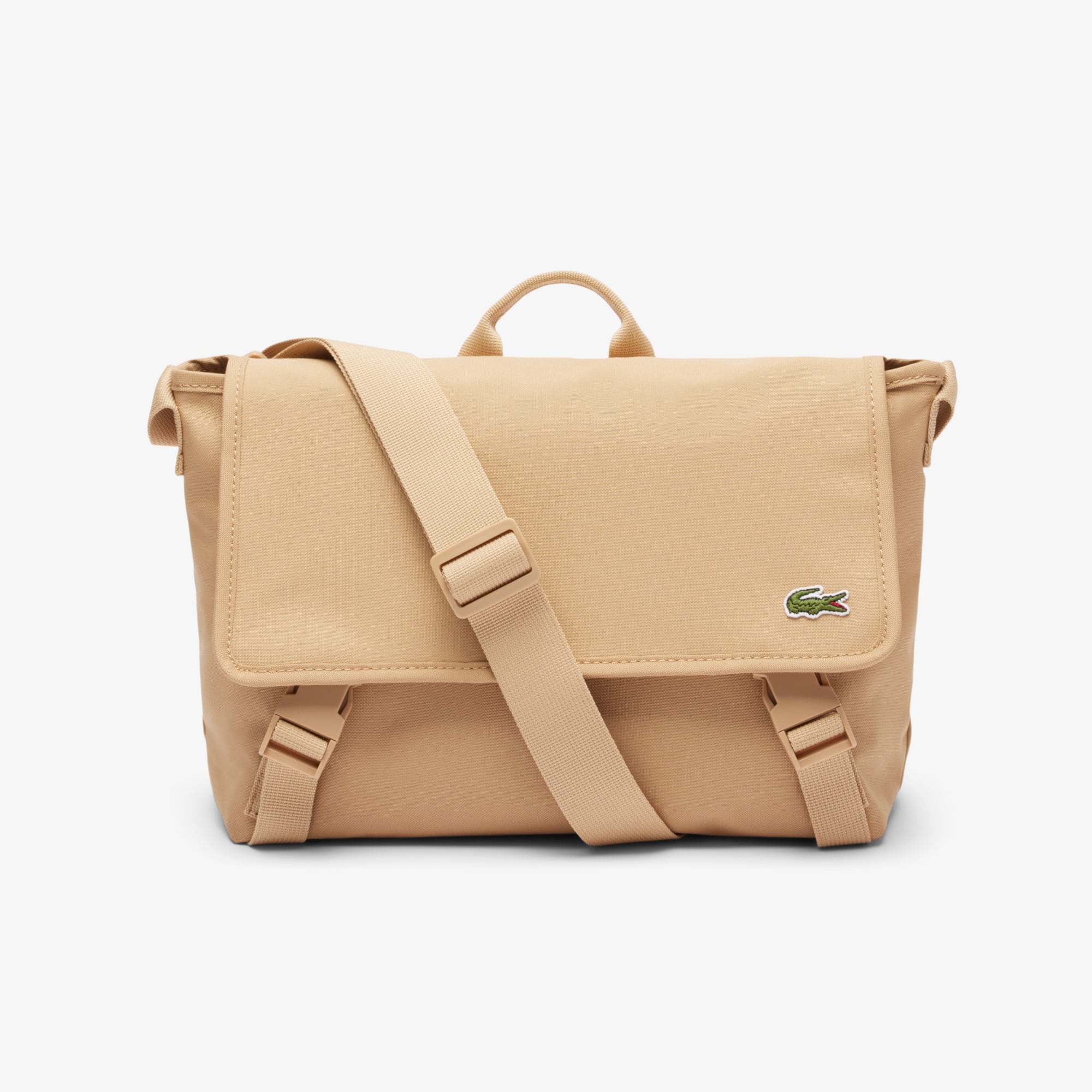 Lacoste Unisex Neocroc Messenger Bag - One Size In Sand
