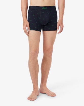 3-Pack Stretch Cotton Print Boxers