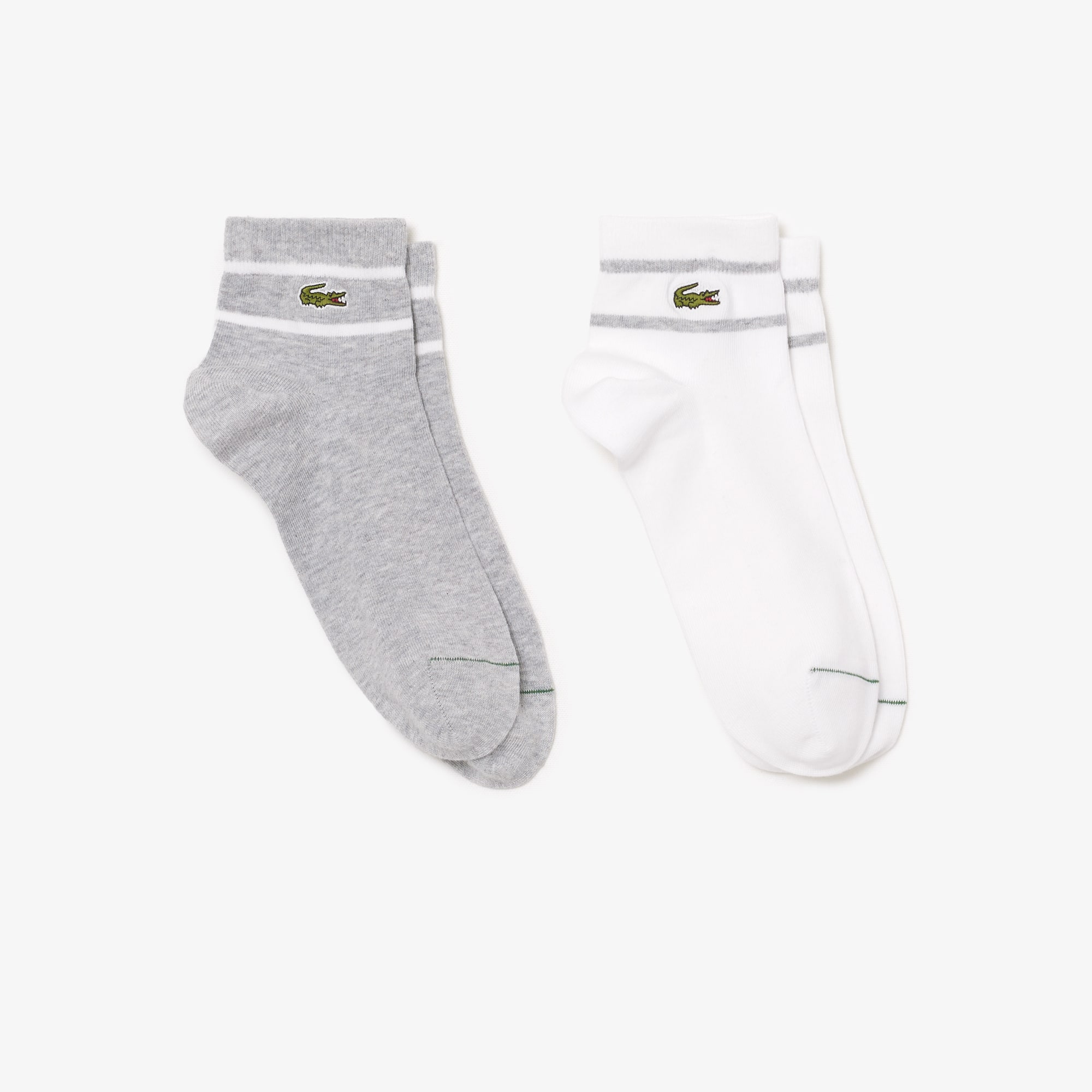 Lacoste Pack De 2 Calcetines Unisex A Rayas