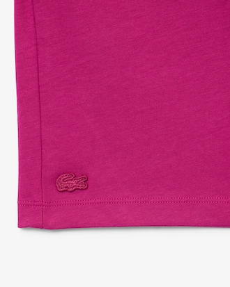Playera Oversized de Algod&oacute;n con Insignia